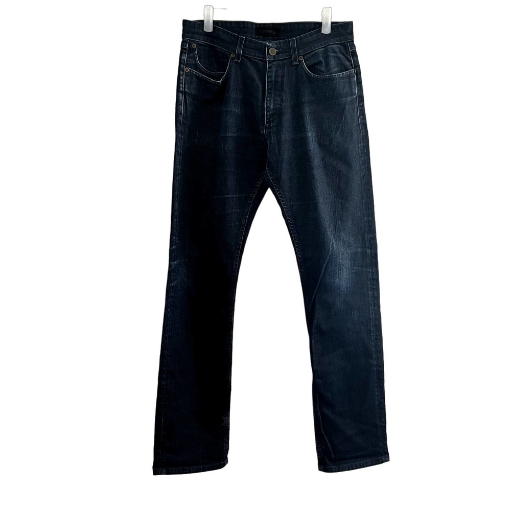 SUPERFINE Men's size 32 Indigo Straight Leg Casual Work Wear Denim Jean